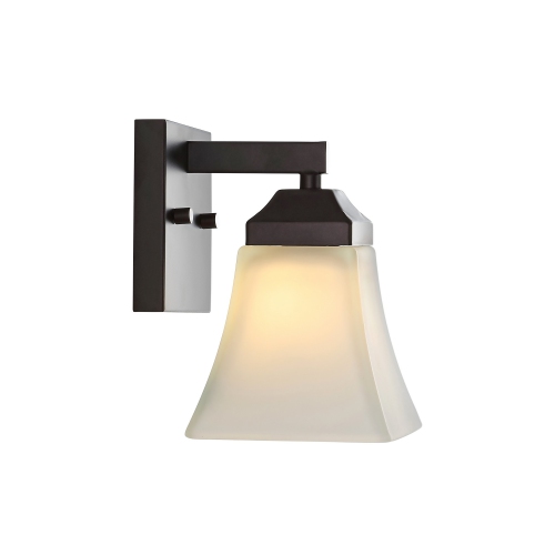 JONATHAN Y  Staunton Iron/glass Modern Cottage Led Vanity Light