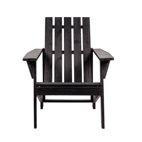 Irving Outdoor Patio Modern Acacia Wood Adirondack Chair