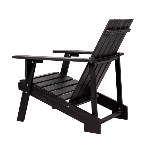 Irving Outdoor Patio Modern Acacia Wood Adirondack Chair