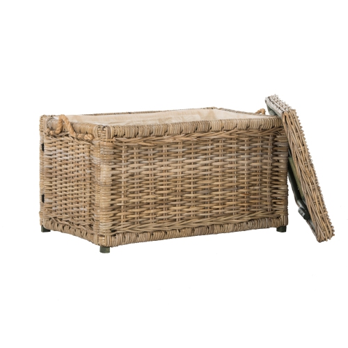 Coffre de rangement en osier Jacob