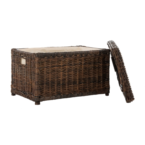 Elijah Wicker Storage Trunk