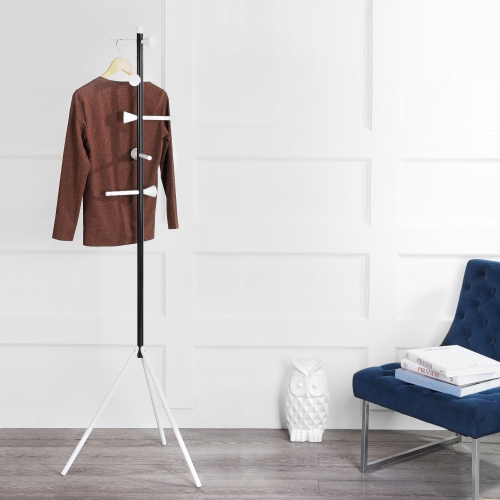Aiden 5-Hook Metal Coat Rack