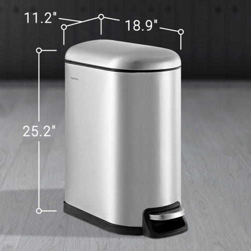 Roland Step-Open Trash Can