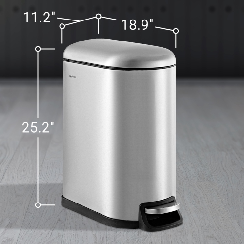 Roland Step-Open Trash Can