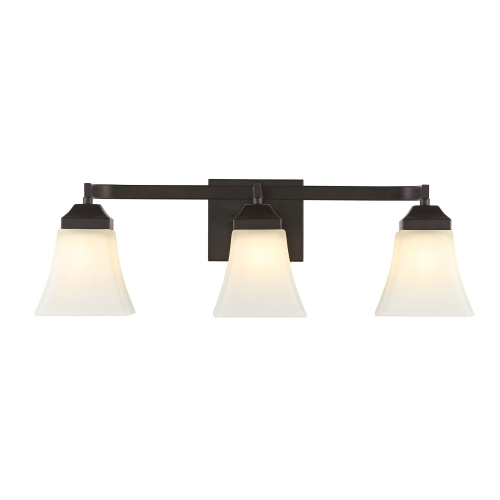 JONATHAN Y  Staunton Iron/glass Modern Cottage Led Vanity Light