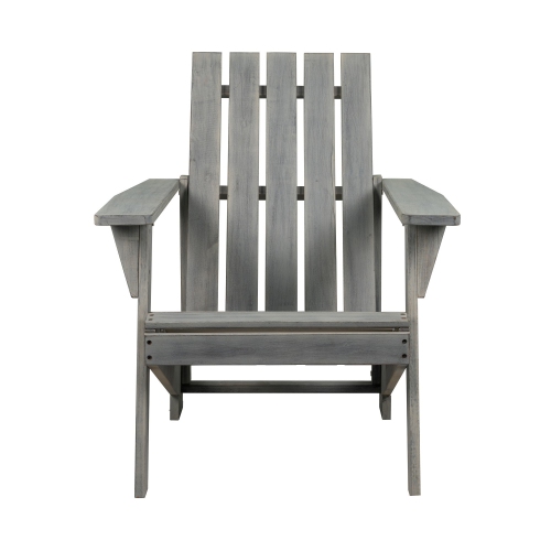 Irving Outdoor Patio Modern Acacia Wood Adirondack Chair