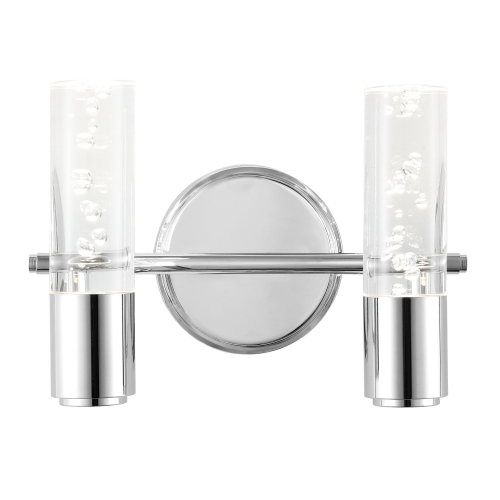 JONATHAN Y  Bolha Minimalist Modern Bubble Acrylic/iron Integrated Led Vanity Light