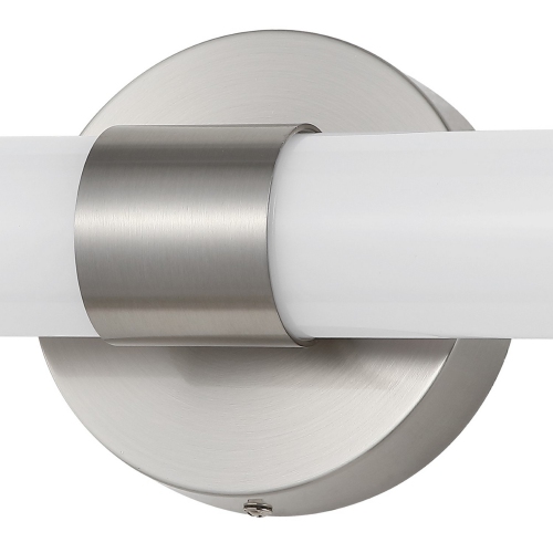 Brooks Industrial Mid Century Iron Integrated LED Vanity Light