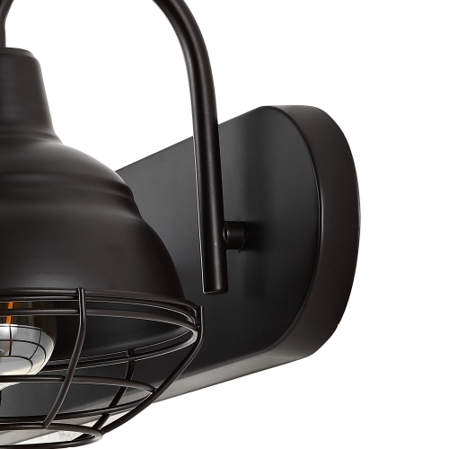 Levi Industrial Farmhouse Iron LED Vanity