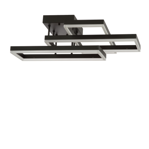 Turing Geometric Integrated LED Metal Flush Mount