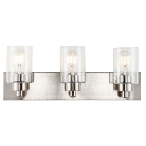 JONATHAN Y  Irving Seeded Glass/iron Modern Contemporary Led Vanity Light