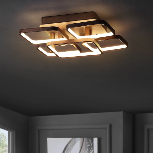 Sebastian Integrated LED Metal Flush Mount Ceiling Light