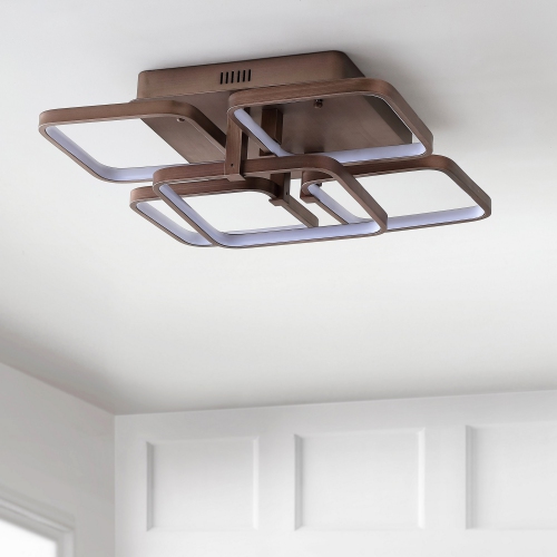 Sebastian Integrated LED Metal Flush Mount Ceiling Light