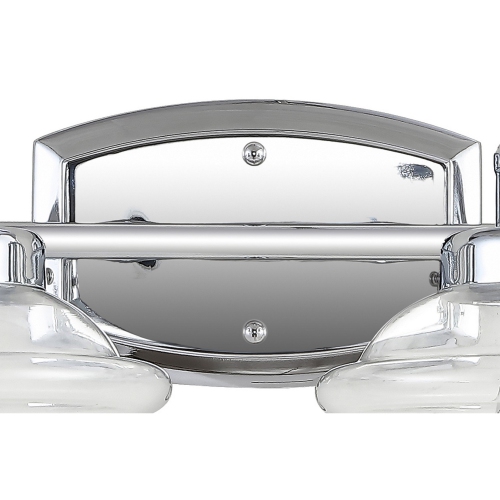 Orleans Iron/Glass Schoolhouse LED Vanity Light