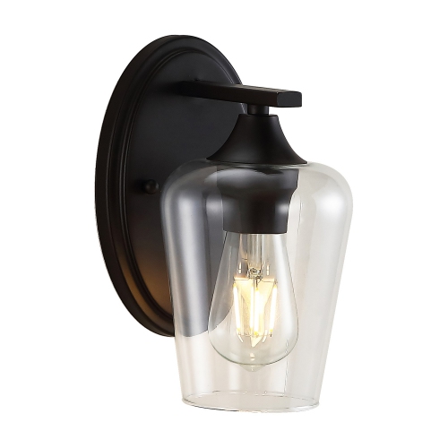 JONATHAN Y  Jayne Iron/glass Cottage Rustic Led Vanity Light