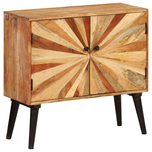 vidaXL Sideboard Solid Mango Wood 85x30x75 cm
