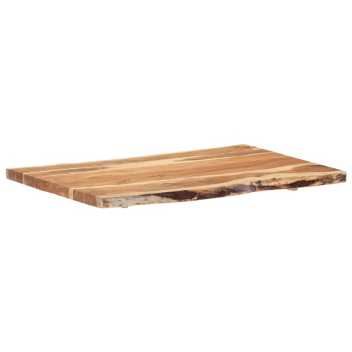 vidaXL Table Top Solid Acacia Wood 39.4"x(19.7"-23.6")x1.5"