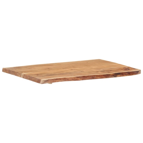 vidaXL Table Top Solid Acacia Wood 39.4"x(19.7"-23.6")x1.5"