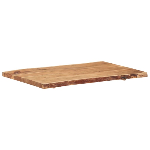 vidaXL Table Top Solid Acacia Wood 39.4"x(19.7"-23.6")x1.5"