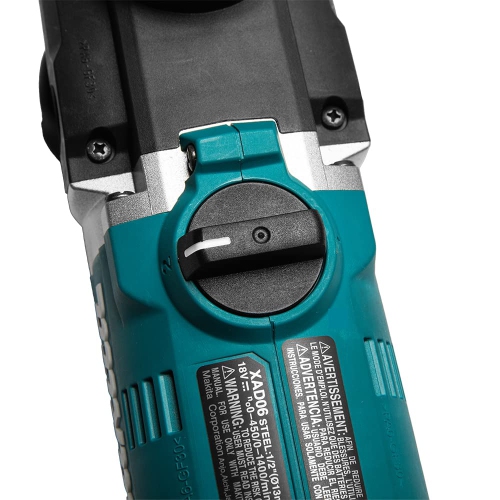 Makita DDA451RTE 18V LXT Brushless Cordless 7/16" Variable 2-Speed Angle Drill Kit with XPT, 2 Batteries, Rapid Charger & Tool Case