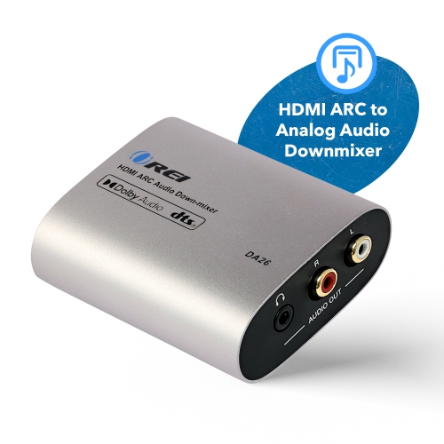 OREI DA26 HDMI ARC audio converter with Dolby Downmix