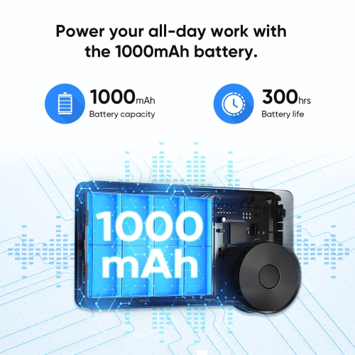 Mini clavier XPPen Télécommande de raccourcis sans fil ACK05-Noir classique