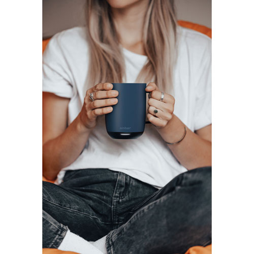 Tasse intelligente à température réglable Mug 2 de 414 ml d'Ember - Bleu
