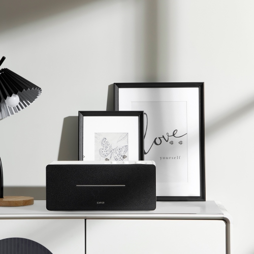 Edifier D12 Bookshelf Speaker - Integrated Desktop Stereo Bluetooth Speaker