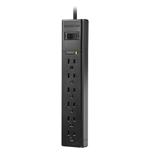 Insignia 6-Outlet Surge Protector - Only at Best Buy