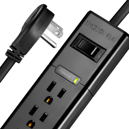 Insignia 6-Outlet Surge Protector - Only at Best Buy