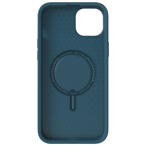 ZAGG Everest Snap Fitted Hard Shell Case with MagSafe for iPhone 15 Plus - Marine Blue