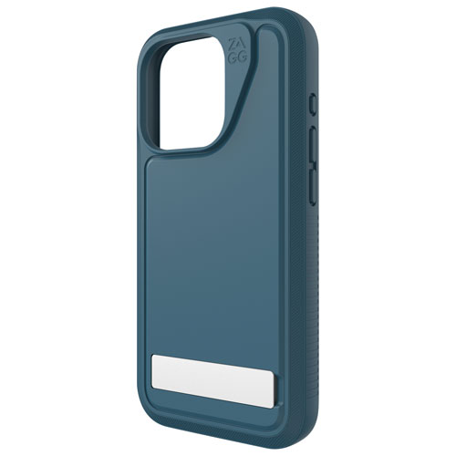 ZAGG Everest Snap Fitted Hard Shell Case with MagSafe for iPhone 15 Pro - Marine Blue