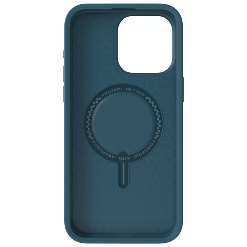 ZAGG Everest Snap Fitted Hard Shell Case with MagSafe for iPhone 15 Pro Max - Marine Blue