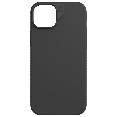 ZAGG Manhattan Snap Fitted Hard Shell Case with MagSafe for iPhone 15 Plus - Black