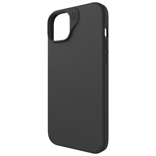 ZAGG Manhattan Snap Fitted Hard Shell Case with MagSafe for iPhone 15 Plus - Black