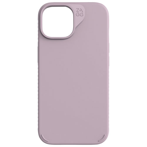 ZAGG Manhattan Snap Fitted Hard Shell Case with MagSafe for iPhone 15 - Lavender