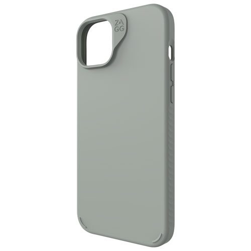 ZAGG Manhattan Snap Fitted Hard Shell Case with MagSafe for iPhone 15 Plus - Sage