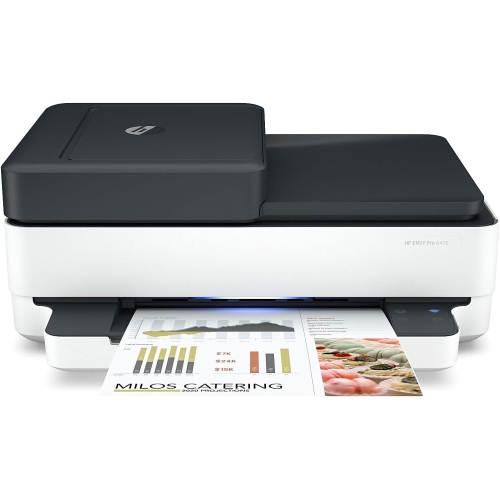 (Open Box) Envy Pro 6475 Wireless All In One Inkjet Printer - White-Box open Audit purpose only