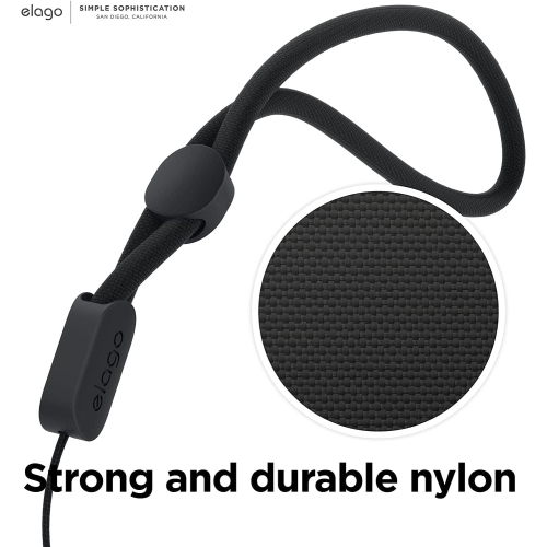 elago AW5 Compatible with AirPods Pro 2nd Generation Case Cover, Classic Handheld Game Console Design Case Compatible with AirPods Pro 2, Nylon