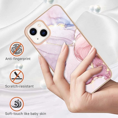 SuperShield Fitted Hard Shell Case for iPhone 14 Plus Cover - Rose Gold