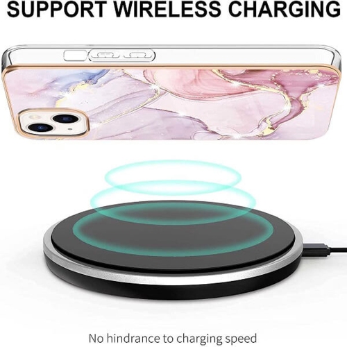 SuperShield Fitted Hard Shell Case with MagSafe for iPhone 14 - Rose Gold