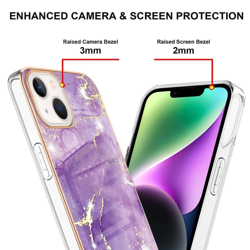 SuperShield Fitted Hard Shell Case with MagSafe for iPhone 14 - Purple