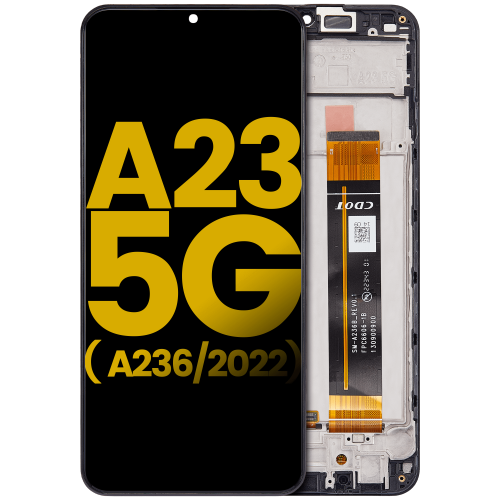 Refurbished - LCD Assembly With Frame Compatible With Samsung Galaxy A23 5G (A236 / 2022) (All Colors)
