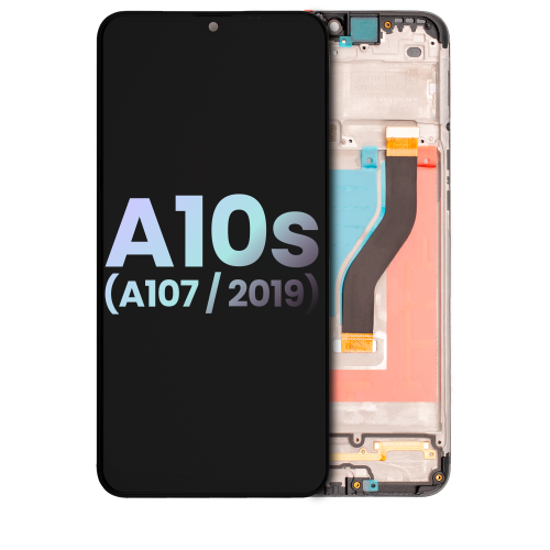 ESOURCE PARTS  Replacement Lcd Assembly With Frame Compatible With Samsung Galaxy A10S (A107 / 2019) (Service Pack) (All Colors)