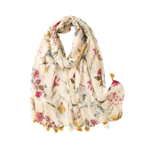 Vintage Floral Scarf - Don't AsK