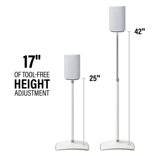 Sanus Height-Adjustable Speaker Stand for Sonos Era 100™