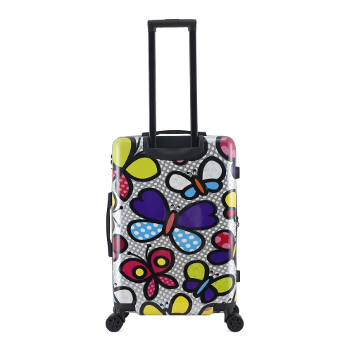 TUCCI Italy POP ART BUTTERFLY 3PC SET LUGGAGE SUITCASE