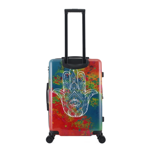 Emotion Art EXOTIC Hamsa 3 PC Set Luggage Suitcase