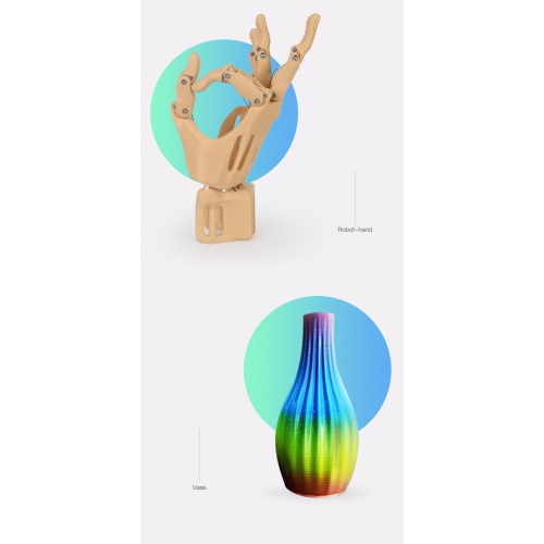 Creality PLA 1.75mm 1kg Filament 12 Bundle Assorted Color