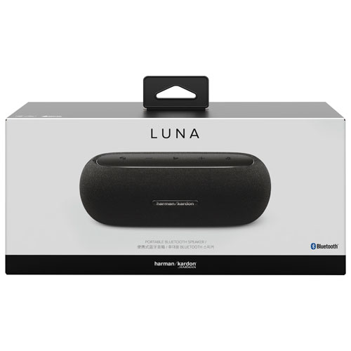 Harman Kardon Luna Splashproof Bluetooth Wireless Speaker - Black